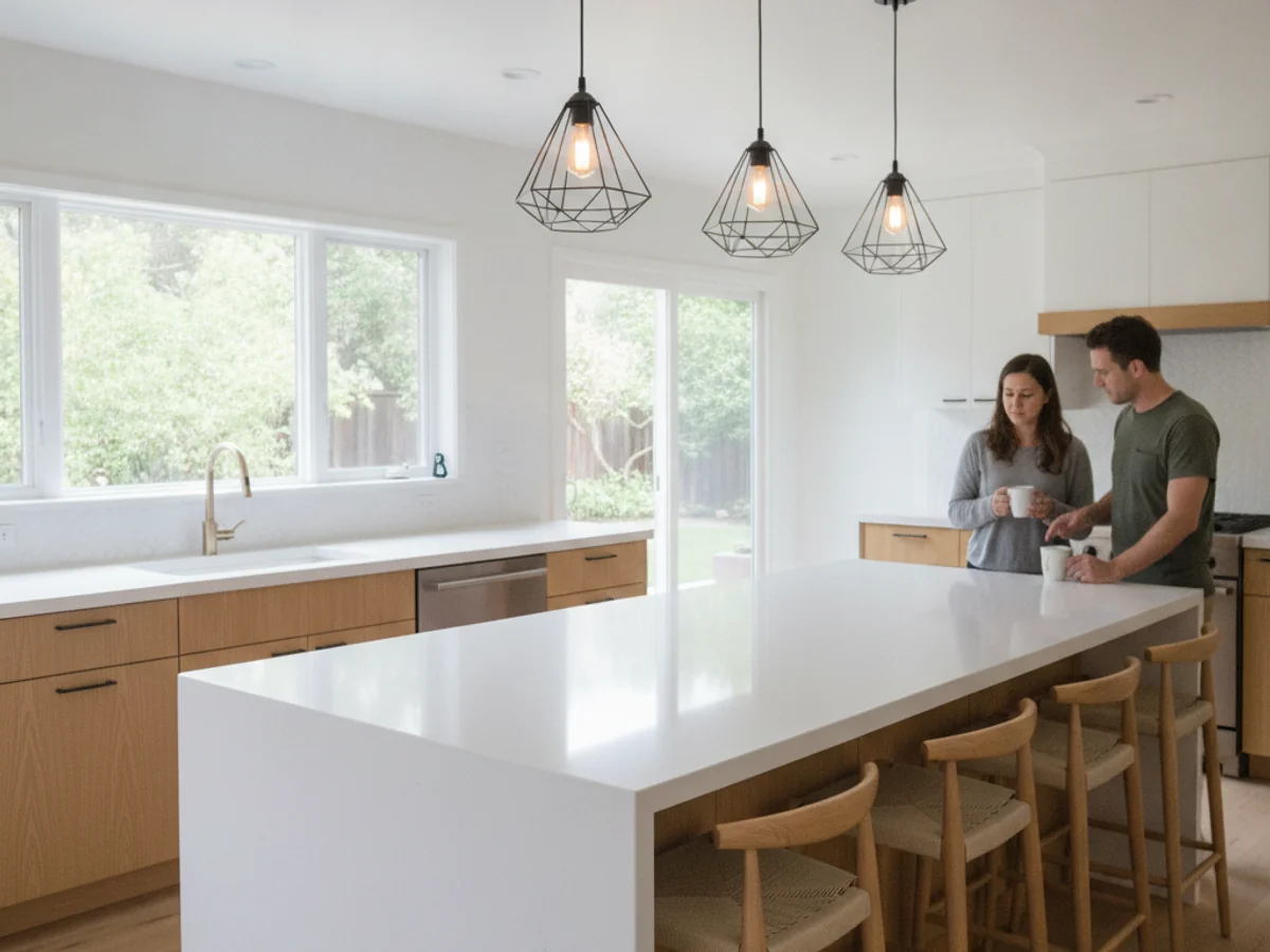Kitchen Islands & Layout Redesign in Palo Alto, CA